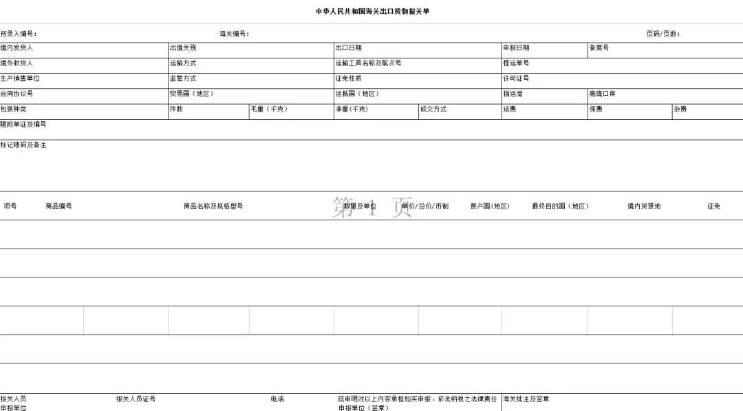 【重要】今天起，新版報關(guān)單試運行，這些變更和注意點！內(nèi)附新版《海關(guān)進(jìn)出口貨物報關(guān)單》