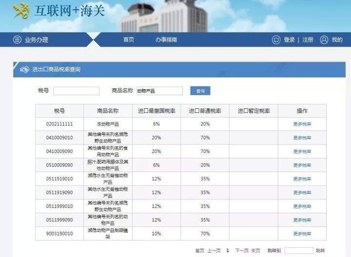 如何查詢進(jìn)出口報(bào)關(guān)進(jìn)出口稅率？