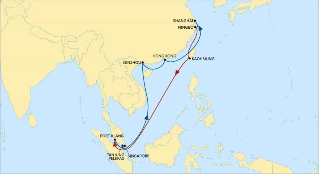 MSC亞洲區(qū)域內(nèi)航線大調(diào)整！