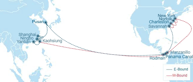 通行巴拿馬運(yùn)河？太堵了！陽(yáng)明海運(yùn)將繞行